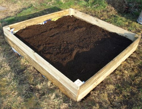 Raised bed fully assembled