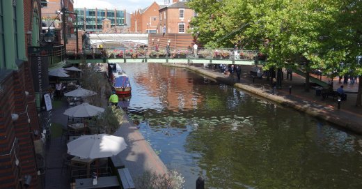 Canal walks in Birmingham