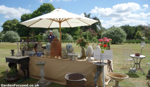 A stall at West Woodhay Gardeners Fair